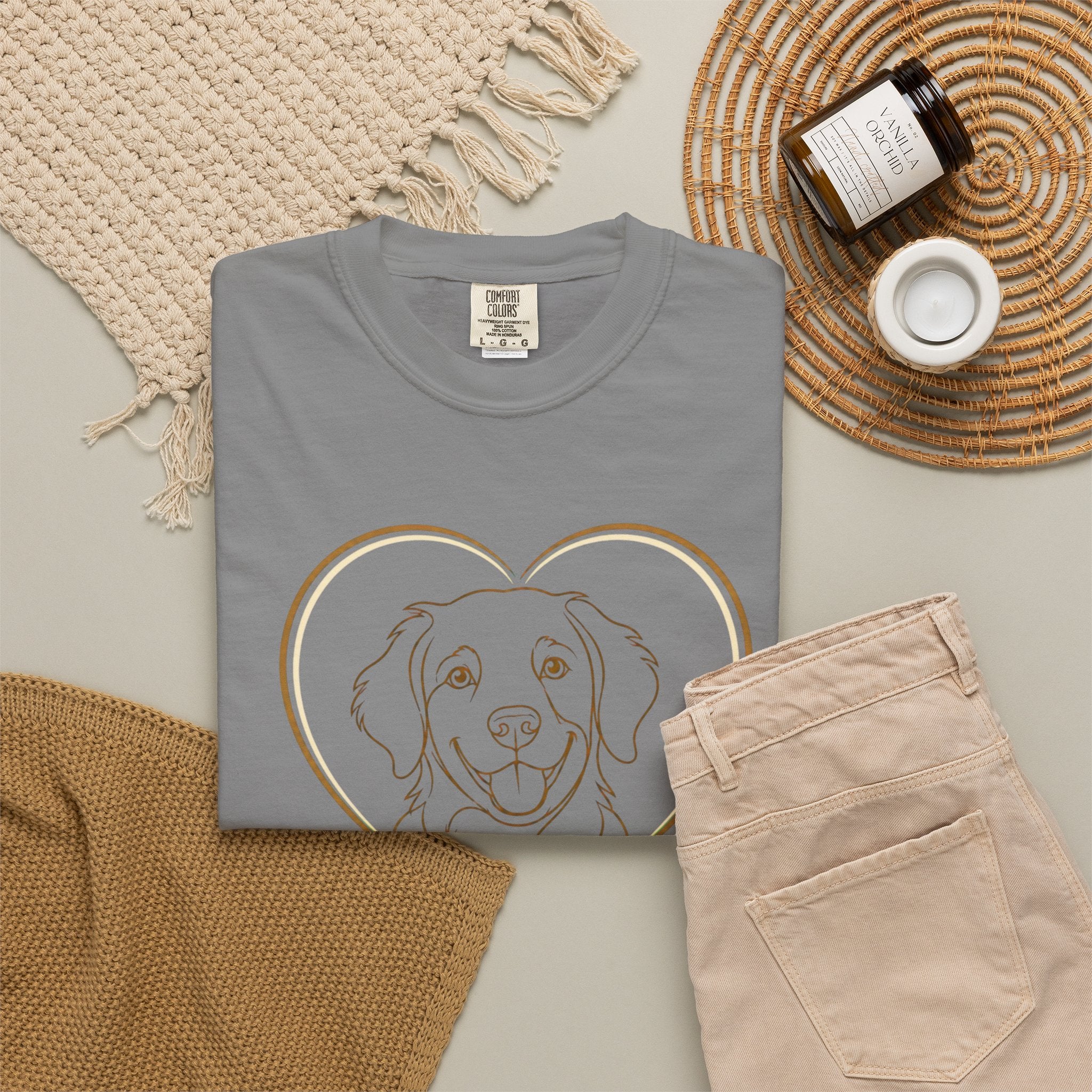 Best Friend Legs Dog Heart T-Shirt — Pet Lover Gift