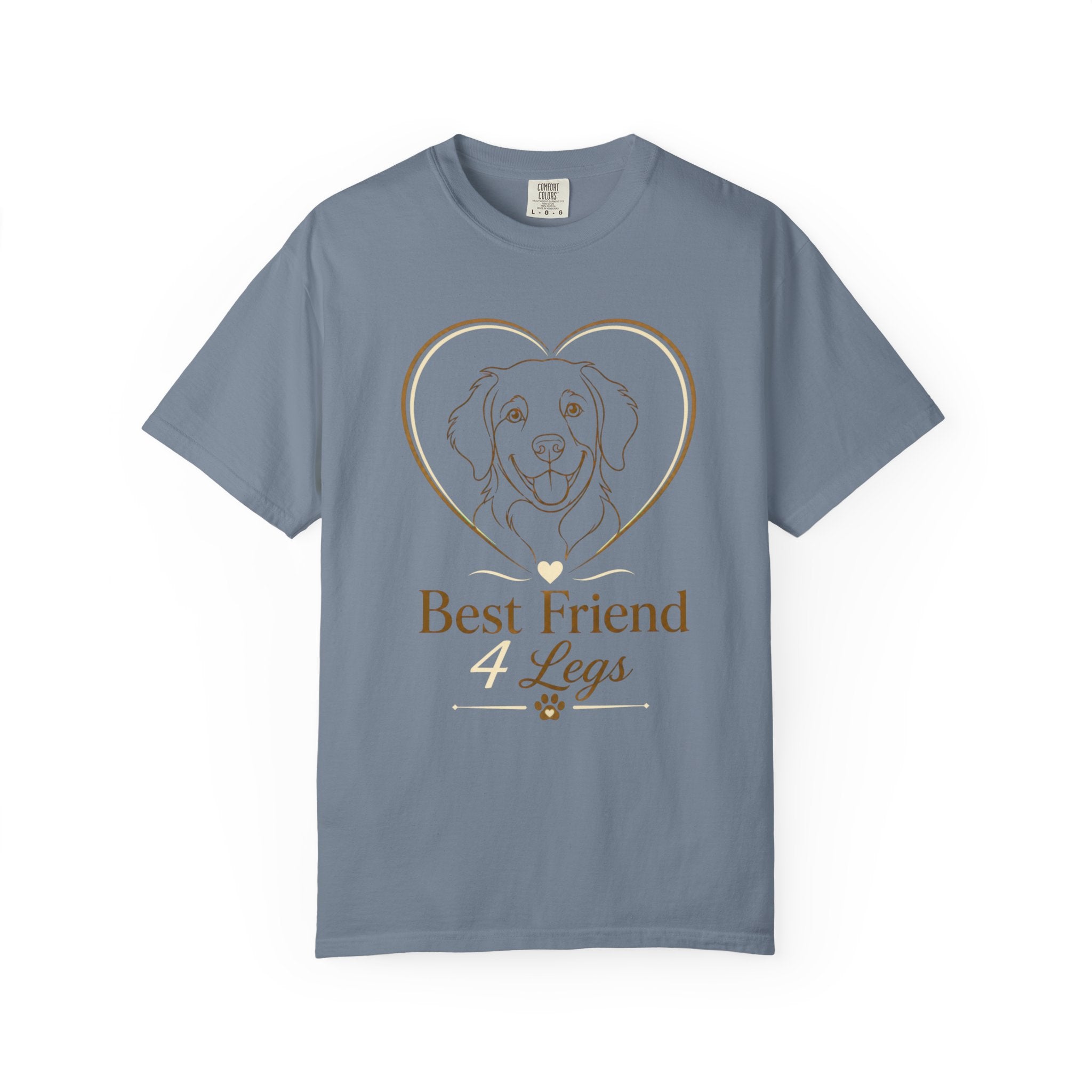Best Friend Legs Dog Heart T-Shirt — Pet Lover Gift