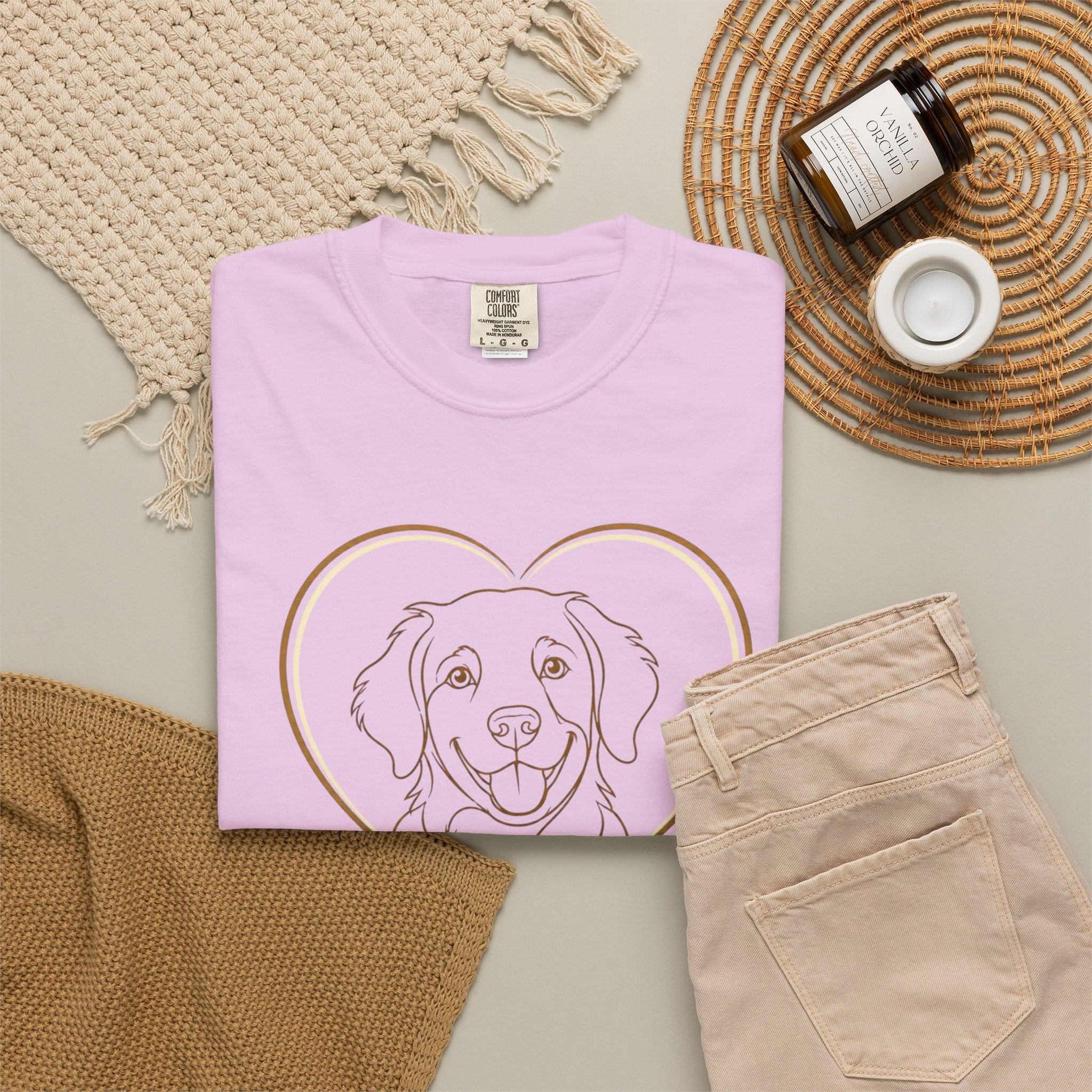 Best Friend Legs Dog Heart T-Shirt — Pet Lover Gift