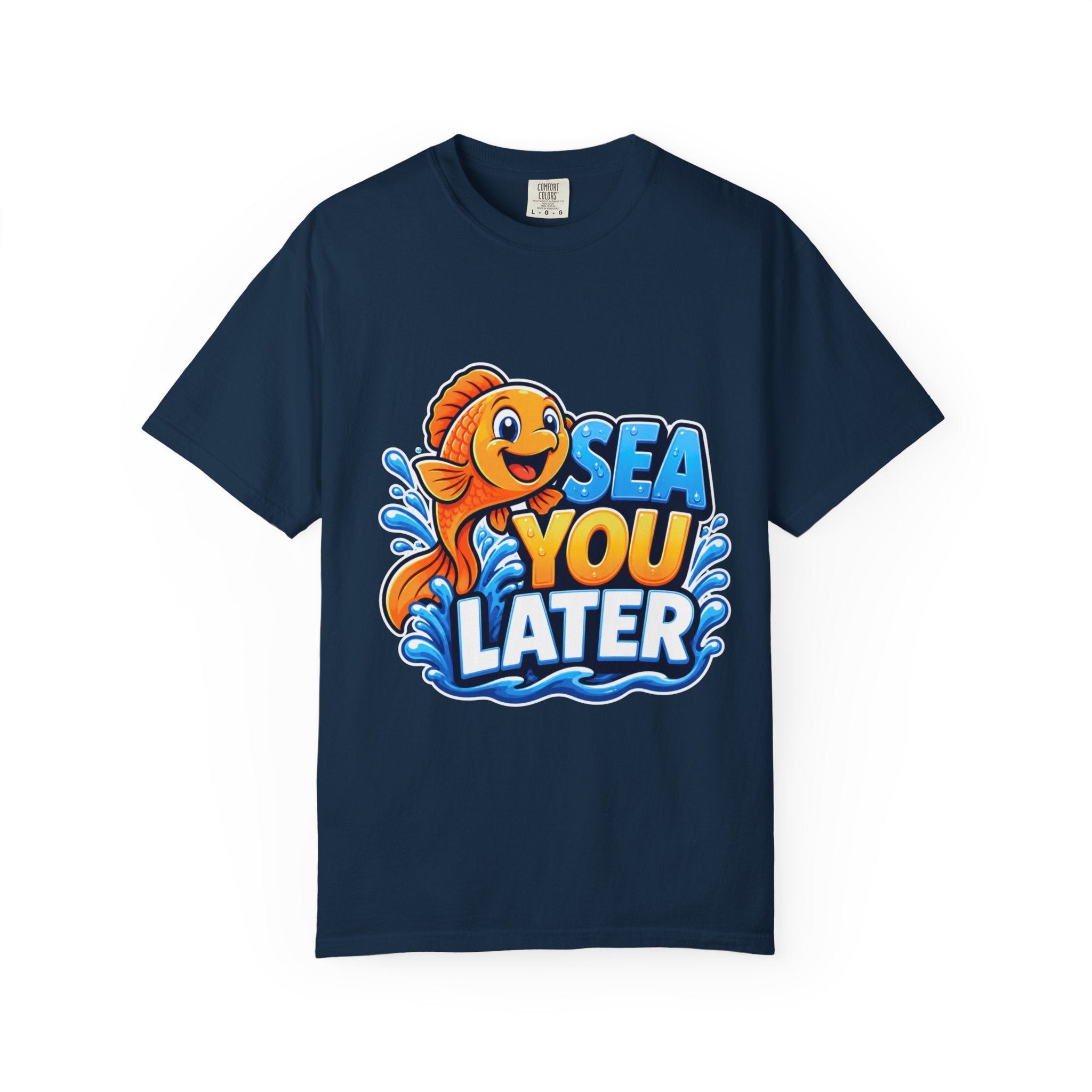 Sea You Later T-Shirt — Cute Fish Graphic Tee for Beach Lovers