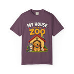 My House Is a Zoo Dog & Pet T-Shirt — Cute Pet Lover Graphic Tee