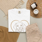 Best Friend Legs Dog Heart T-Shirt — Pet Lover Gift