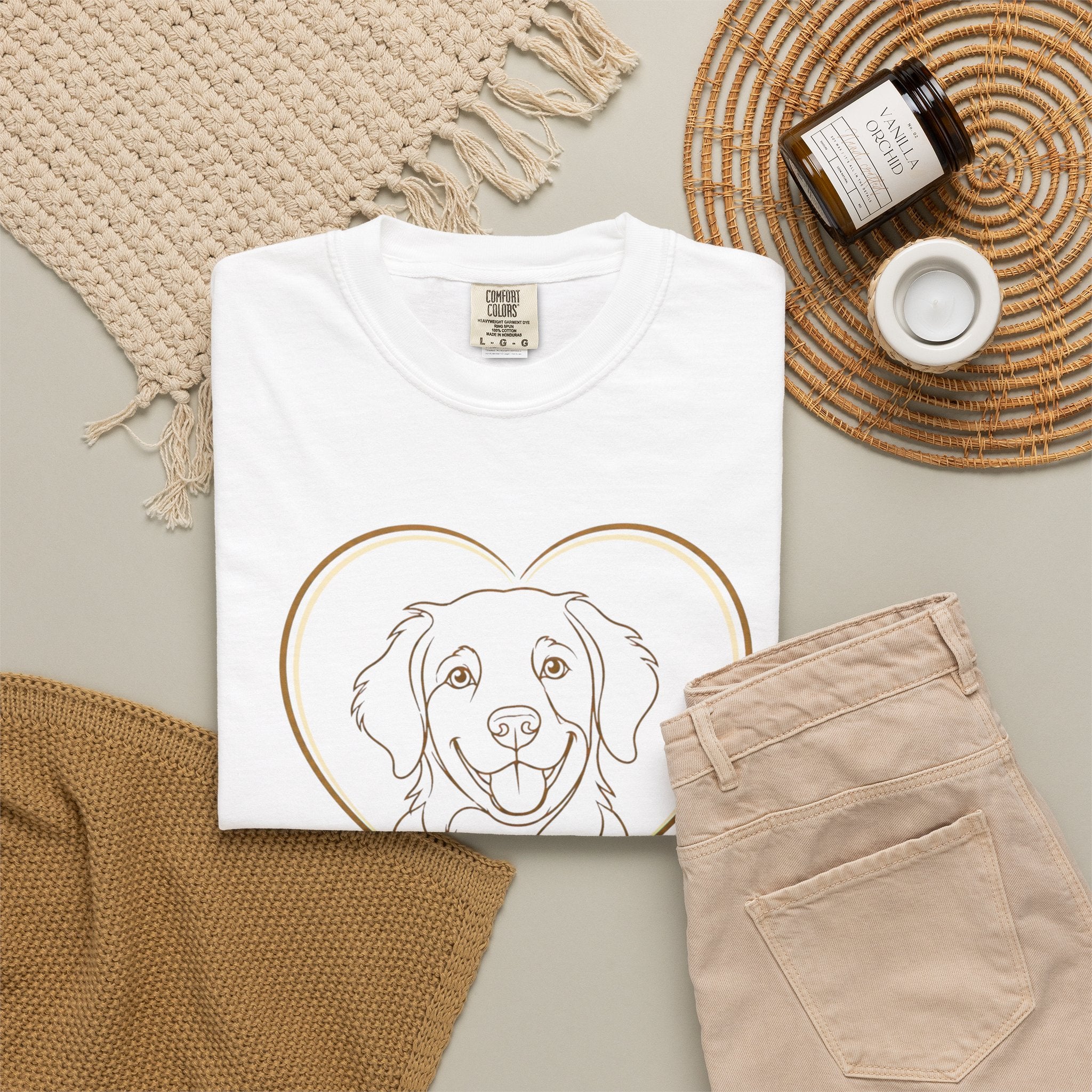 Best Friend Legs Dog Heart T-Shirt — Pet Lover Gift