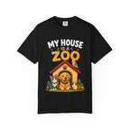 My House Is a Zoo Dog & Pet T-Shirt — Cute Pet Lover Graphic Tee