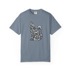 Curious Cat Doodle Art T-Shirt