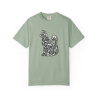Curious Cat Doodle Art T-Shirt