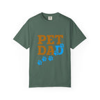 Pet Dad T-Shirt — Cute Paw Print Tee for Dog & Cat Lovers