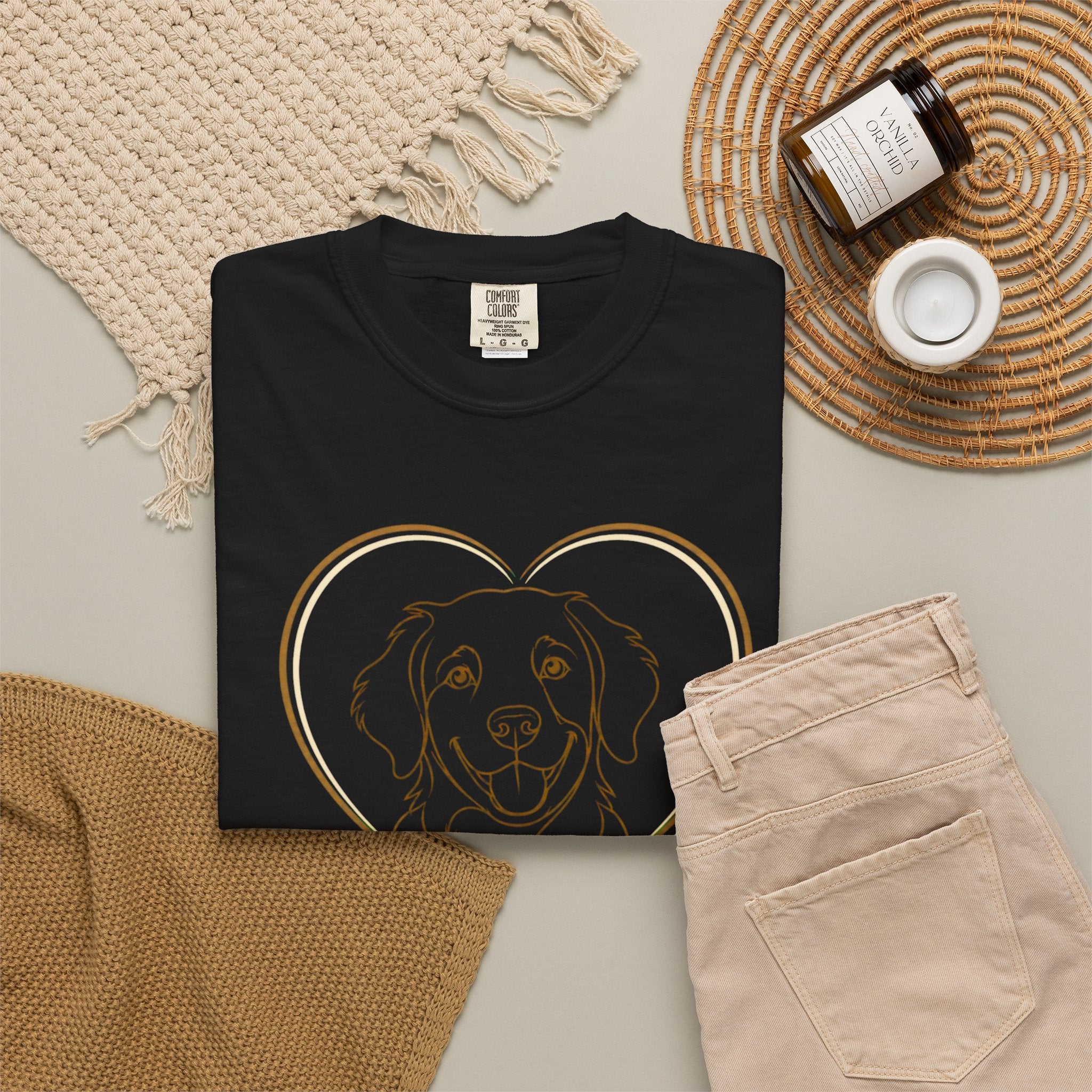Best Friend Legs Dog Heart T-Shirt — Pet Lover Gift