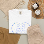 Best Friend Legs Cat T-Shirt — Cute Cat Heart Graphic Tee for Cat Lovers