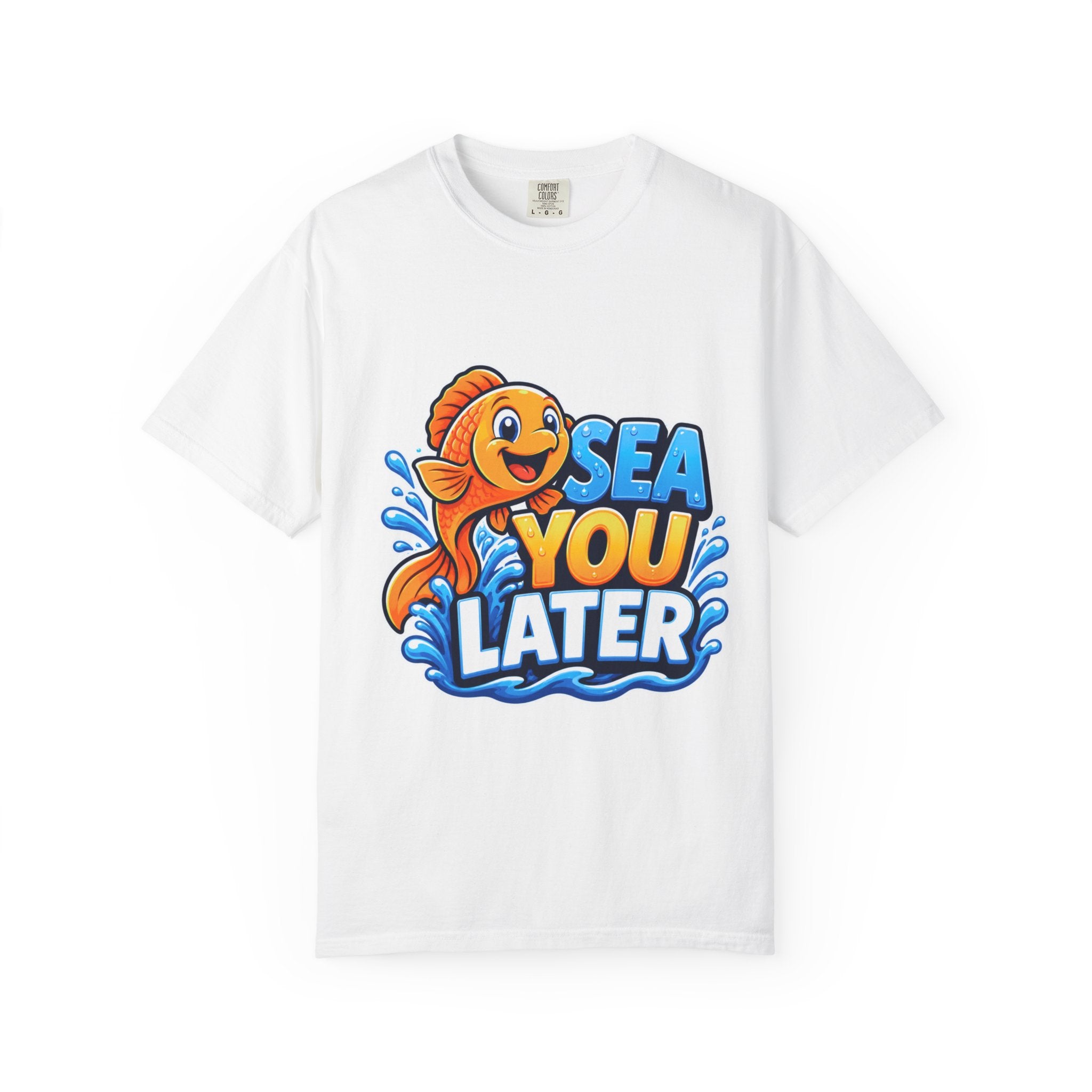 Sea You Later T-Shirt — Cute Fish Graphic Tee for Beach Lovers