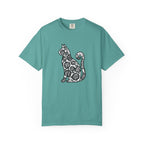 Curious Cat Doodle Art T-Shirt
