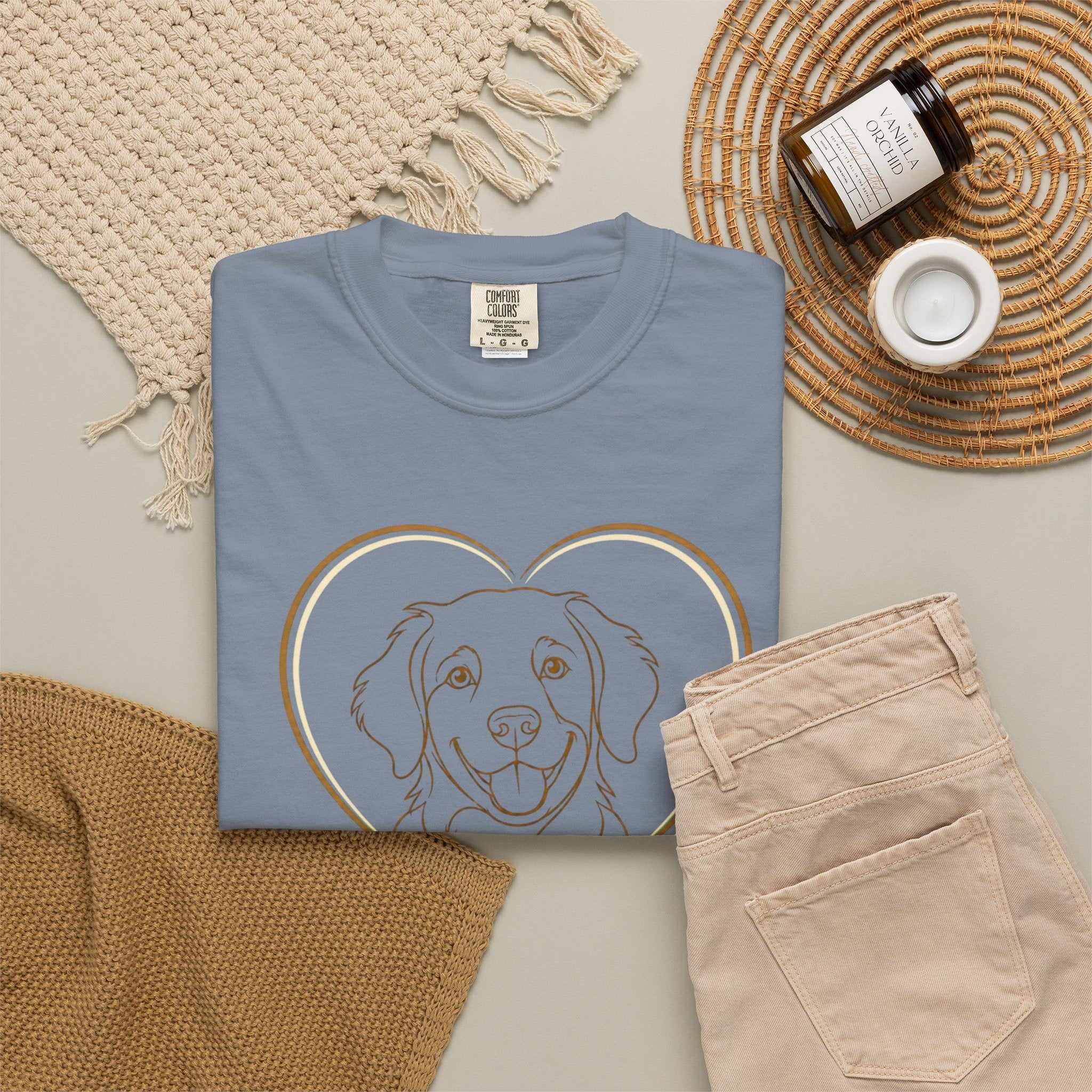 Best Friend Legs Dog Heart T-Shirt — Pet Lover Gift