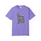 Curious Cat Doodle Art T-Shirt