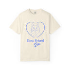 Best Friend Legs Cat T-Shirt — Cute Cat Heart Graphic Tee for Cat Lovers
