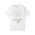 Best Friend Legs Dog Heart T-Shirt — Pet Lover Gift