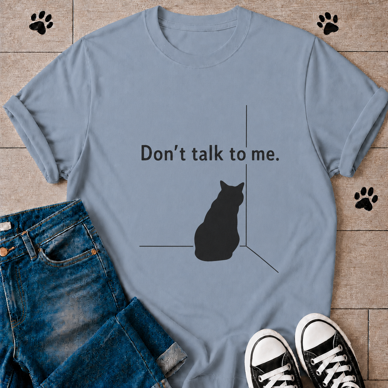 "Don’t Talk To Me" Cat T-Shirt