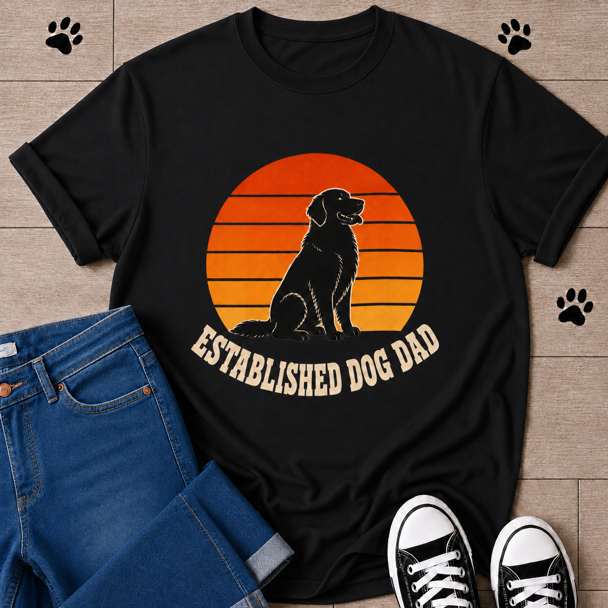 Established Dog Dad T-Shirt