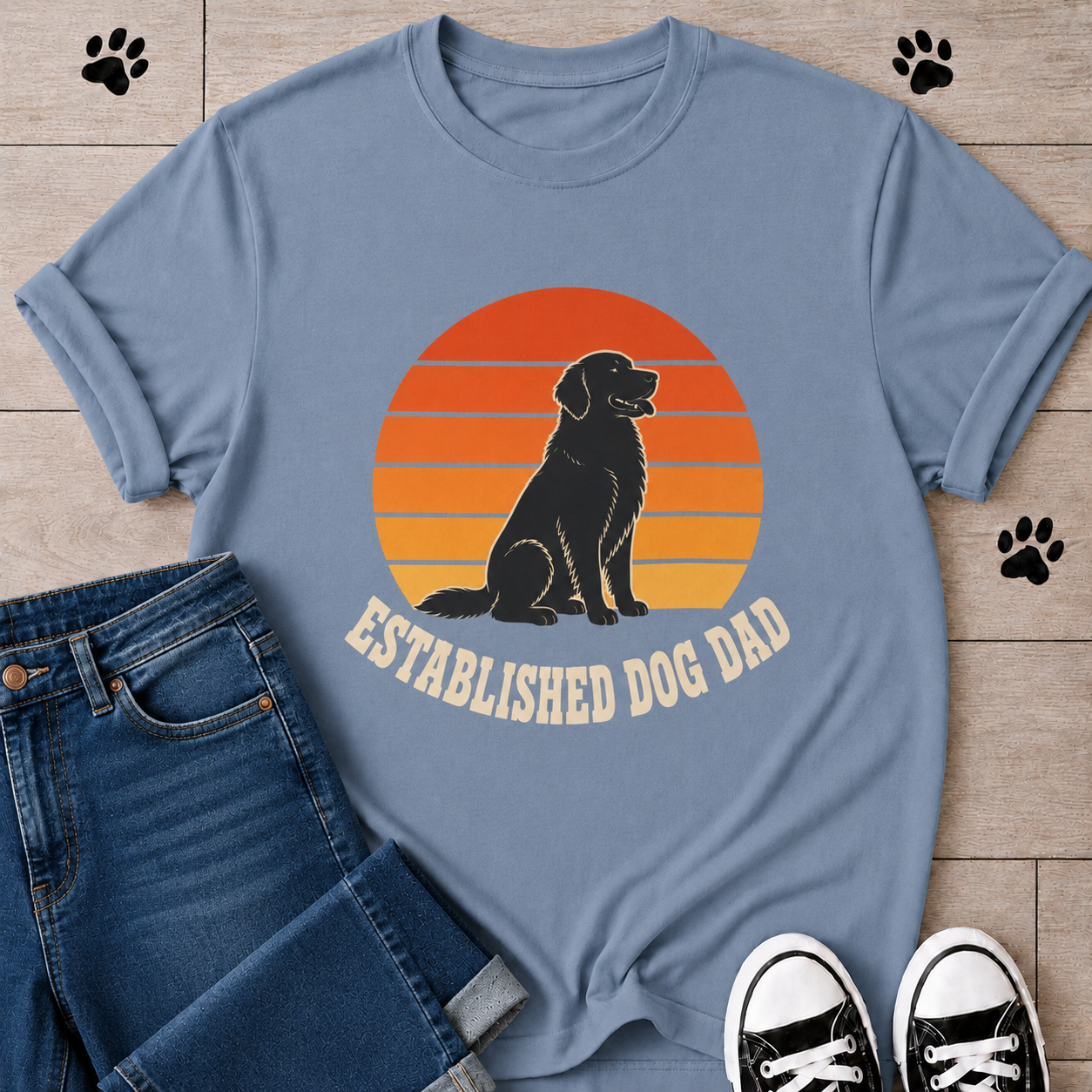 Established Dog Dad T-Shirt