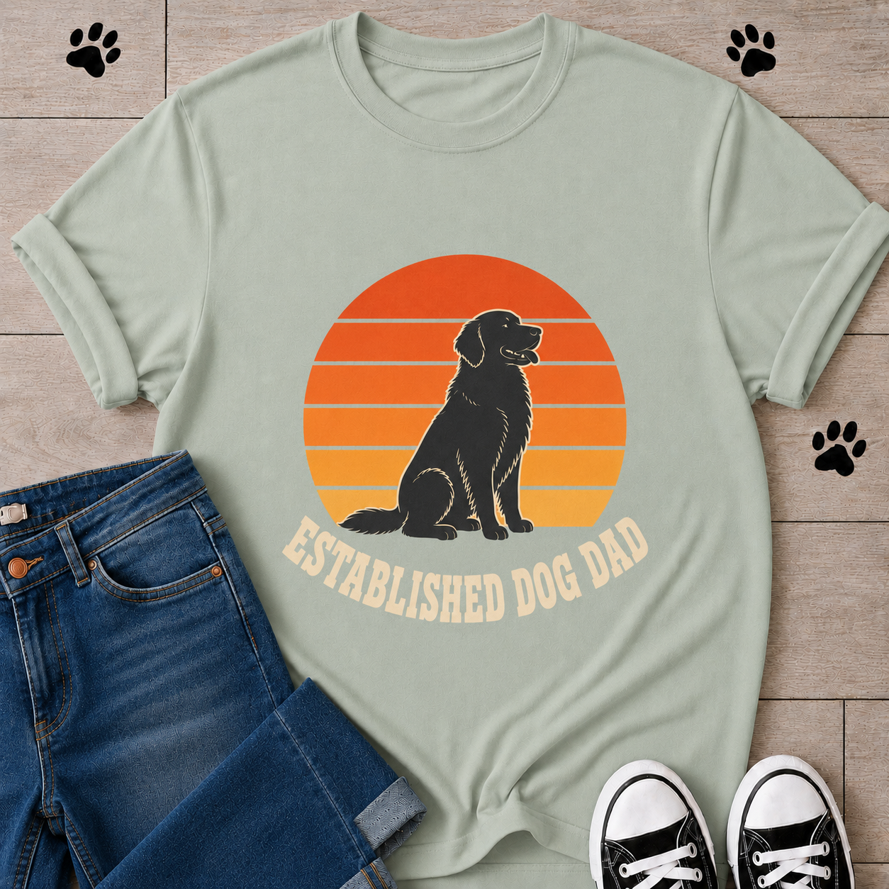Established Dog Dad T-Shirt