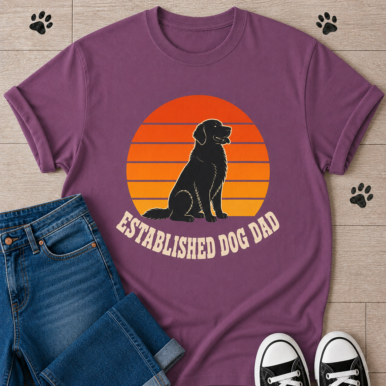 Established Dog Dad T-Shirt