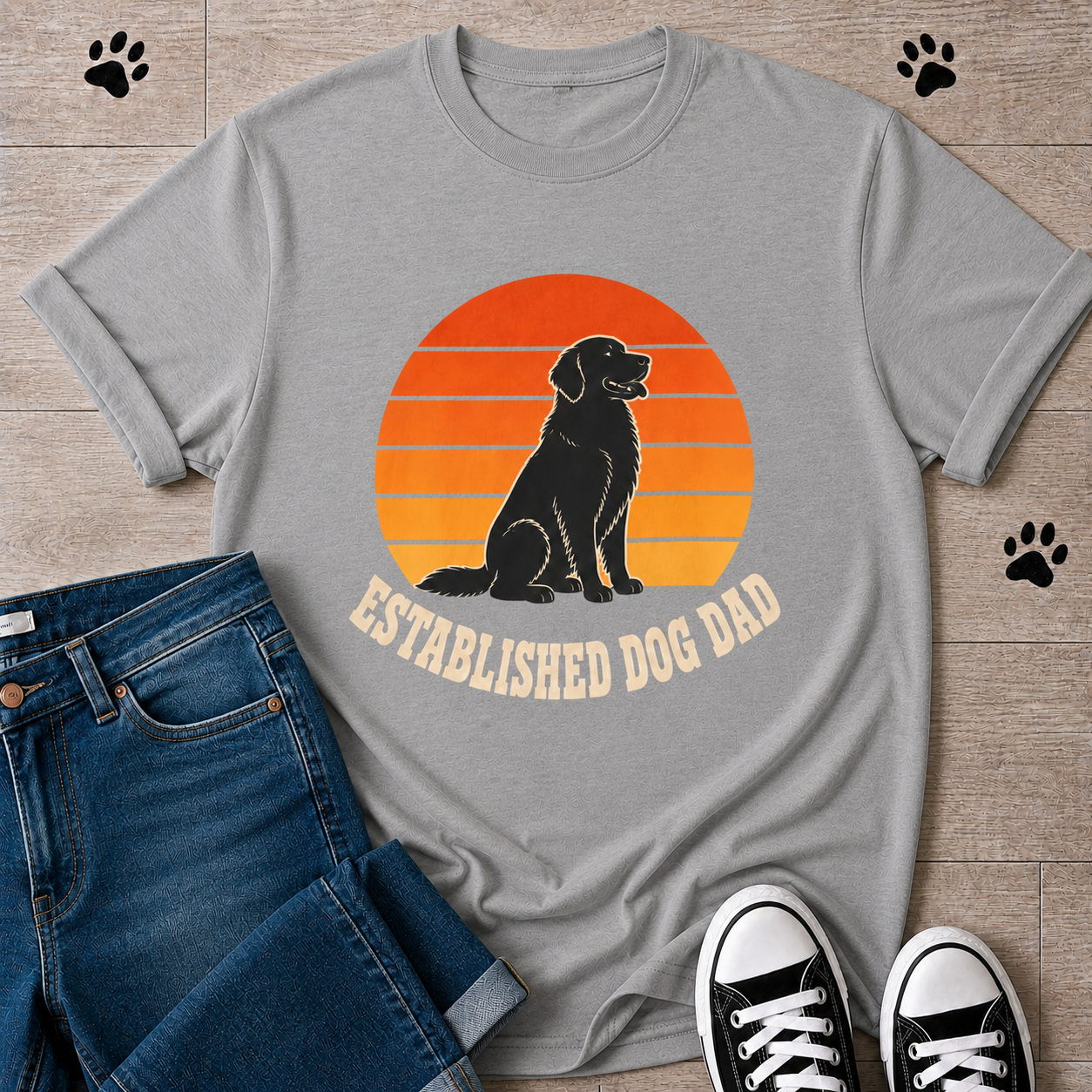 Established Dog Dad T-Shirt