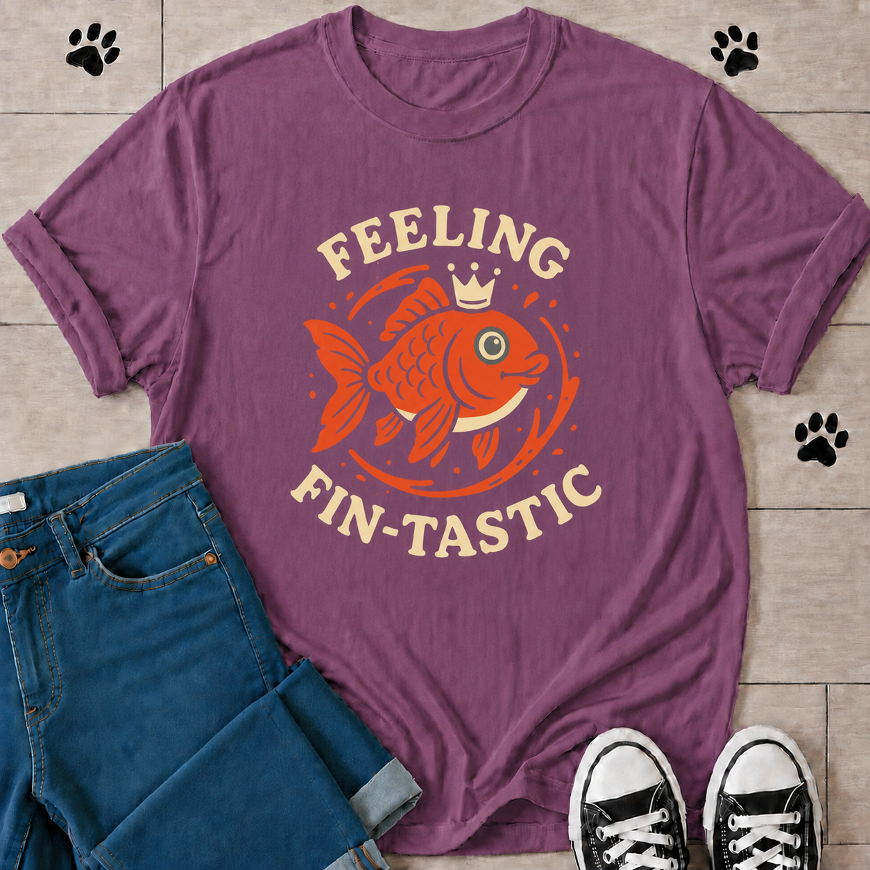 Feeling Fin-tastic Fish T-Shirt