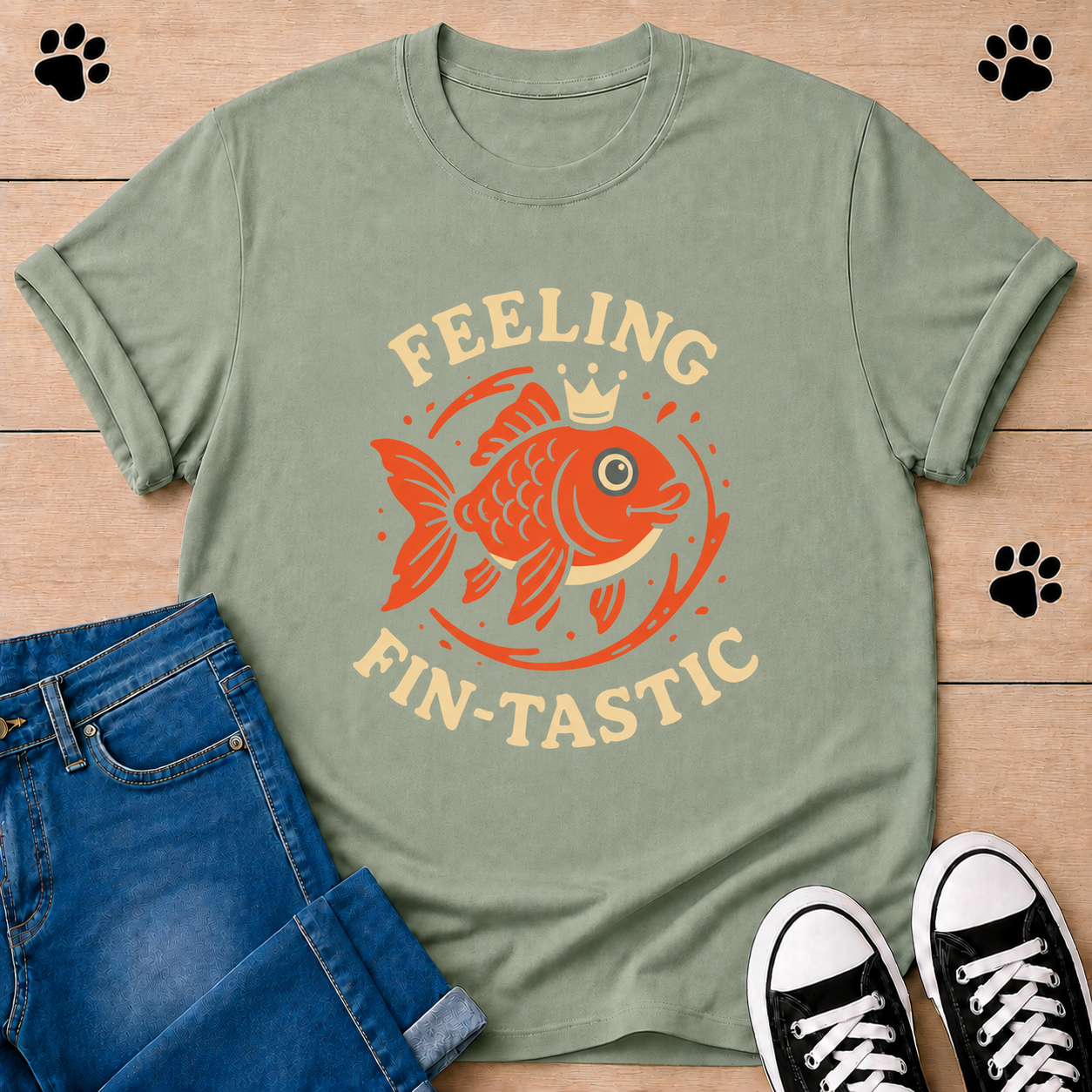 Feeling Fin-tastic Fish T-Shirt
