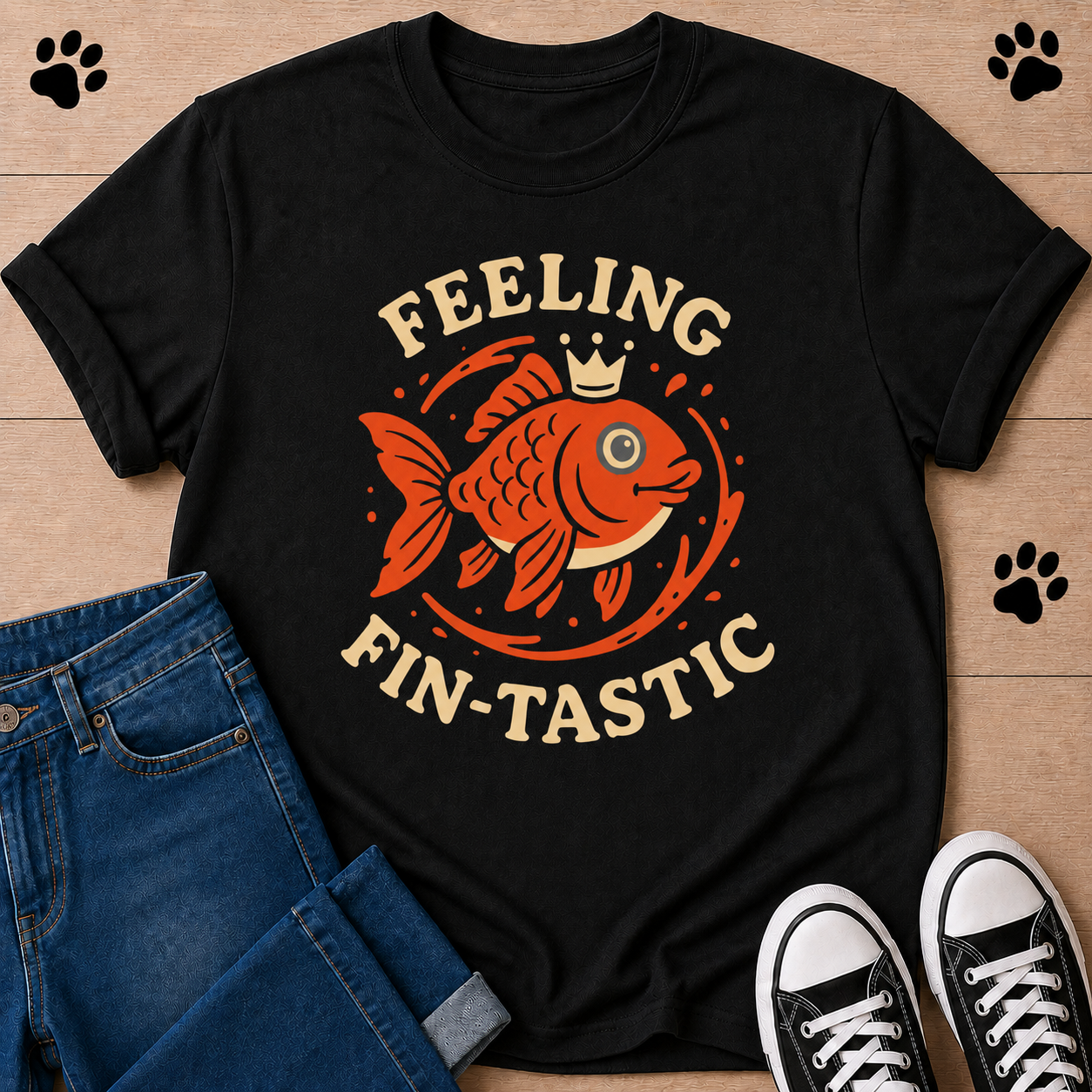 Feeling Fin-tastic Fish T-Shirt