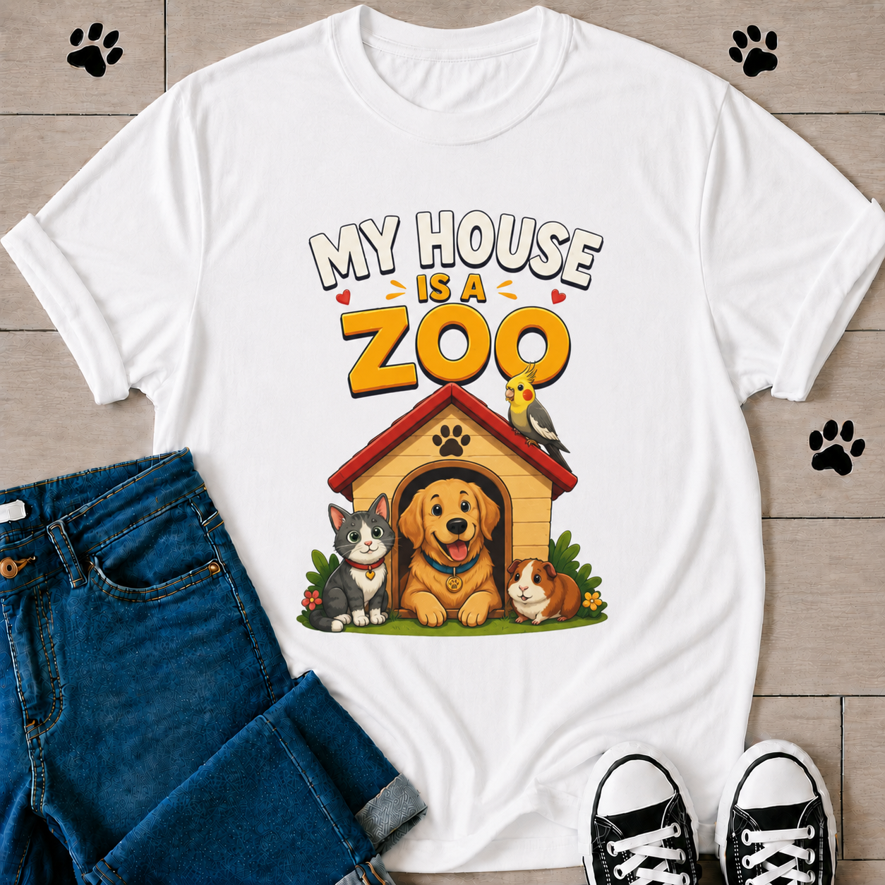 My House Is a Zoo T-Shirt