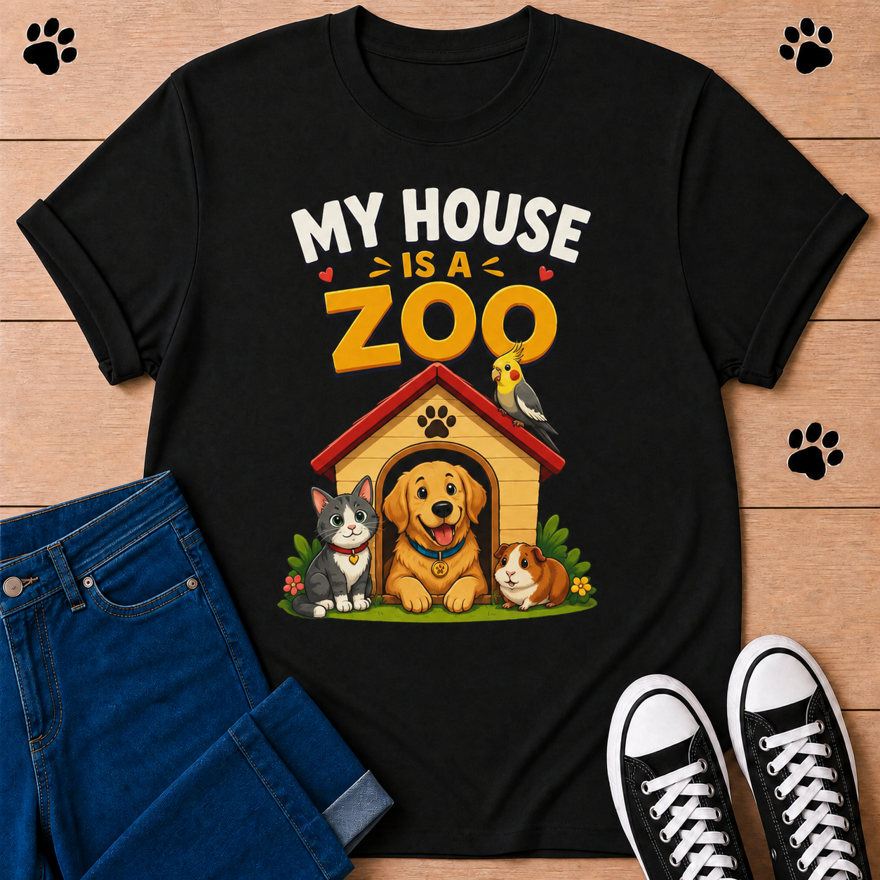 My House Is a Zoo T-Shirt