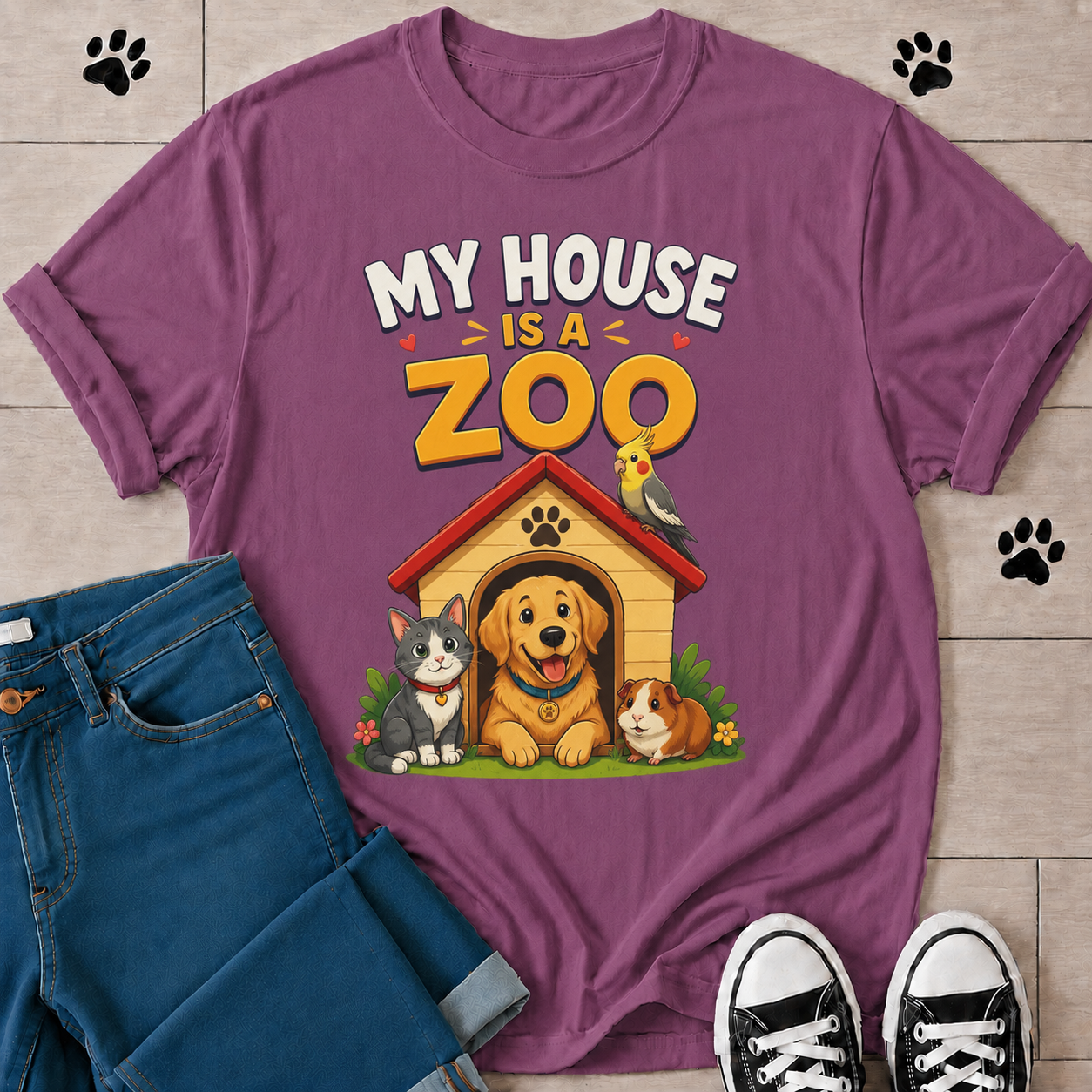 My House Is a Zoo T-Shirt