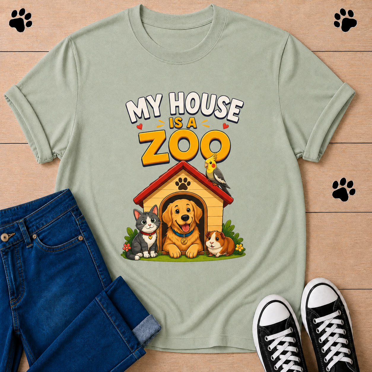 My House Is a Zoo T-Shirt