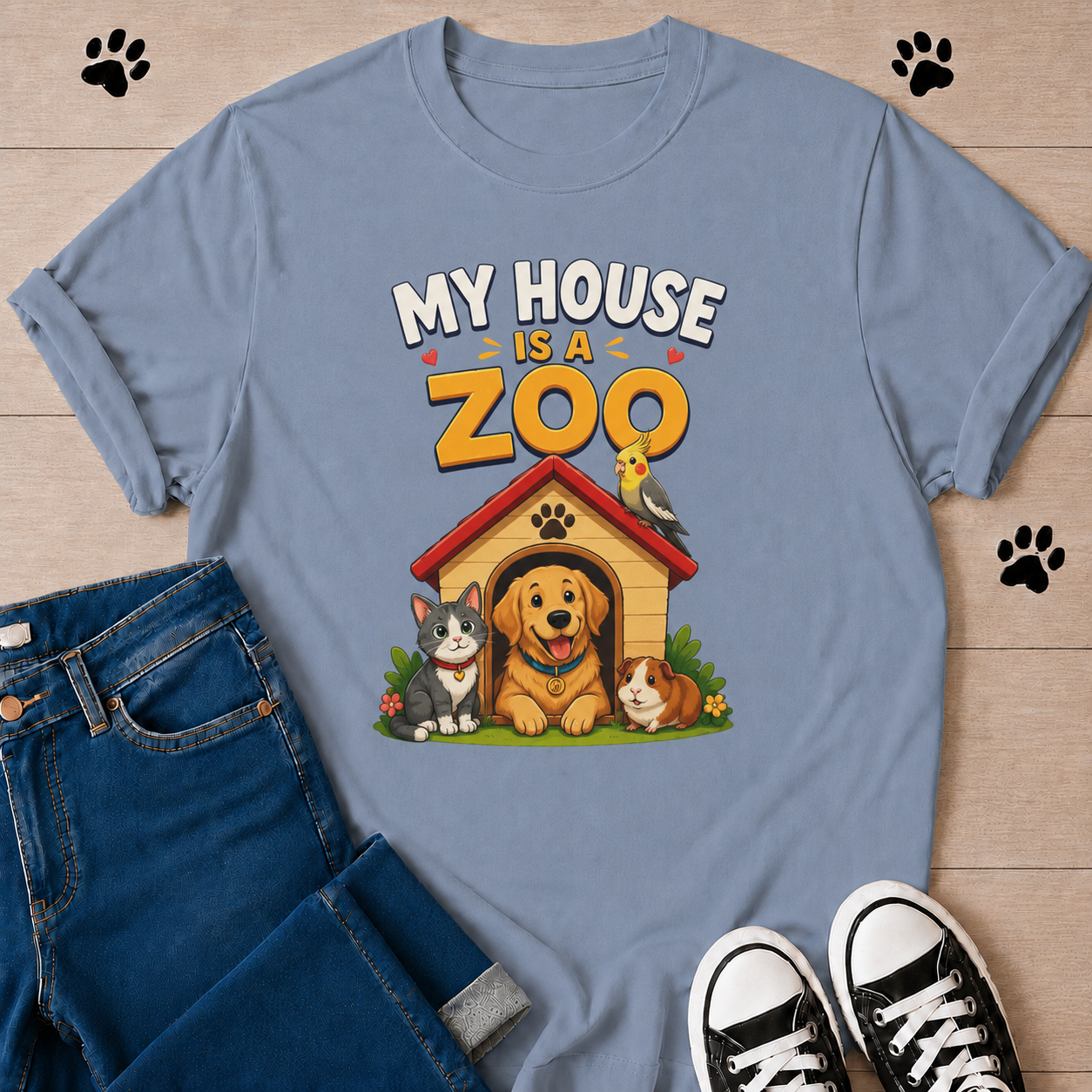 My House Is a Zoo T-Shirt