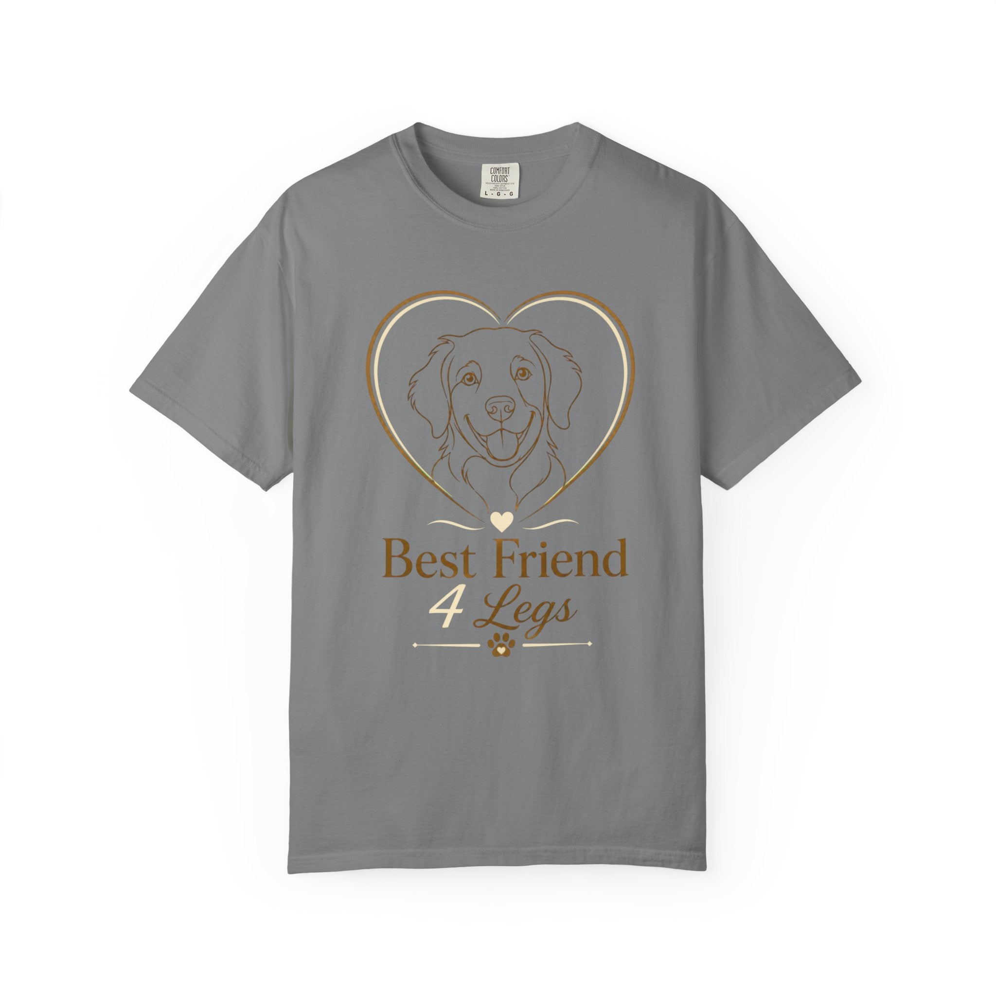 Best Friend Legs Dog Heart T-Shirt — Pet Lover Gift