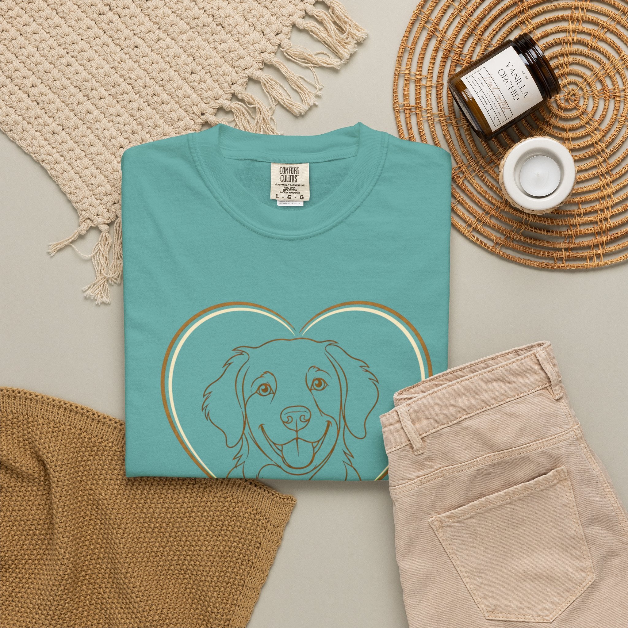 Best Friend Legs Dog Heart T-Shirt — Pet Lover Gift