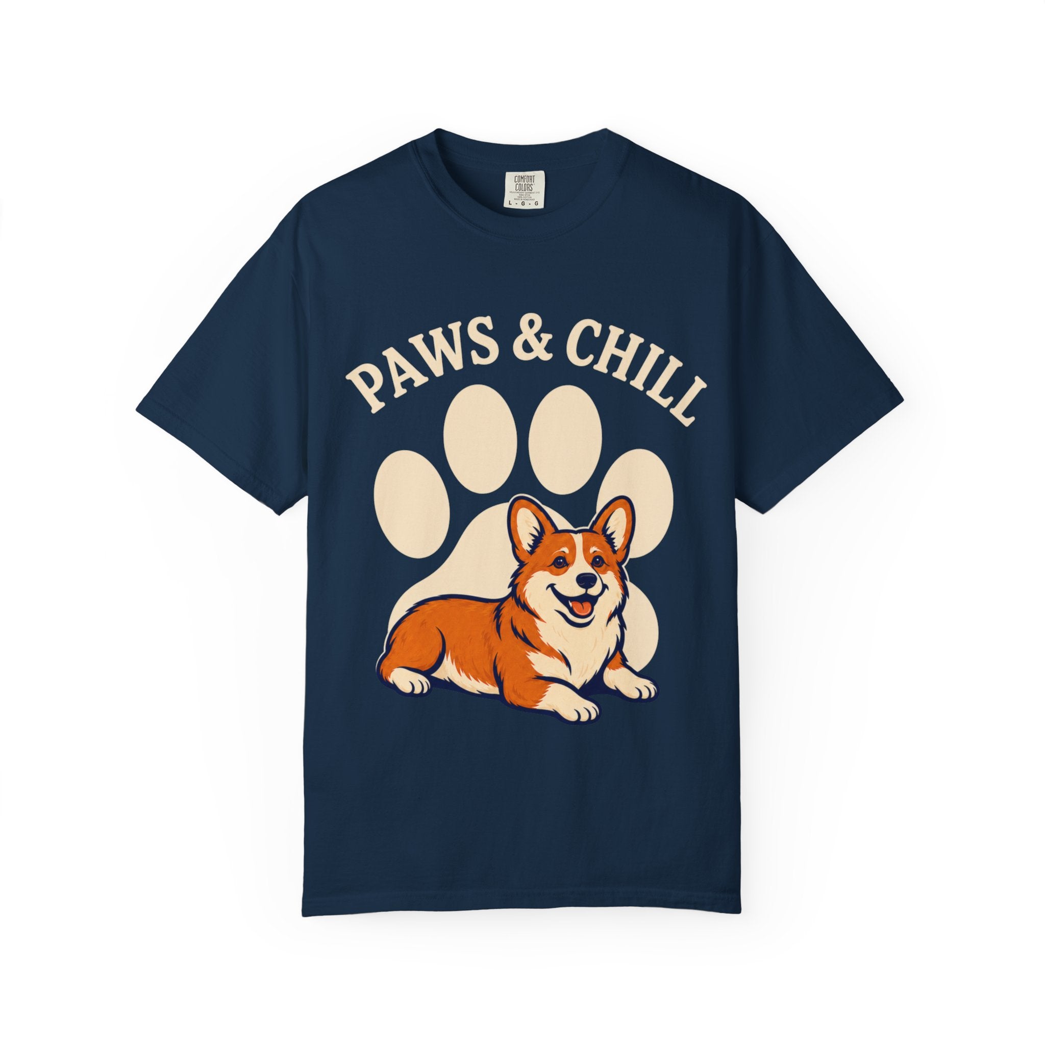 Paws & Chill Corgi T-Shirt
