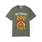 My House Is a Zoo Dog & Pet T-Shirt — Cute Pet Lover Graphic Tee