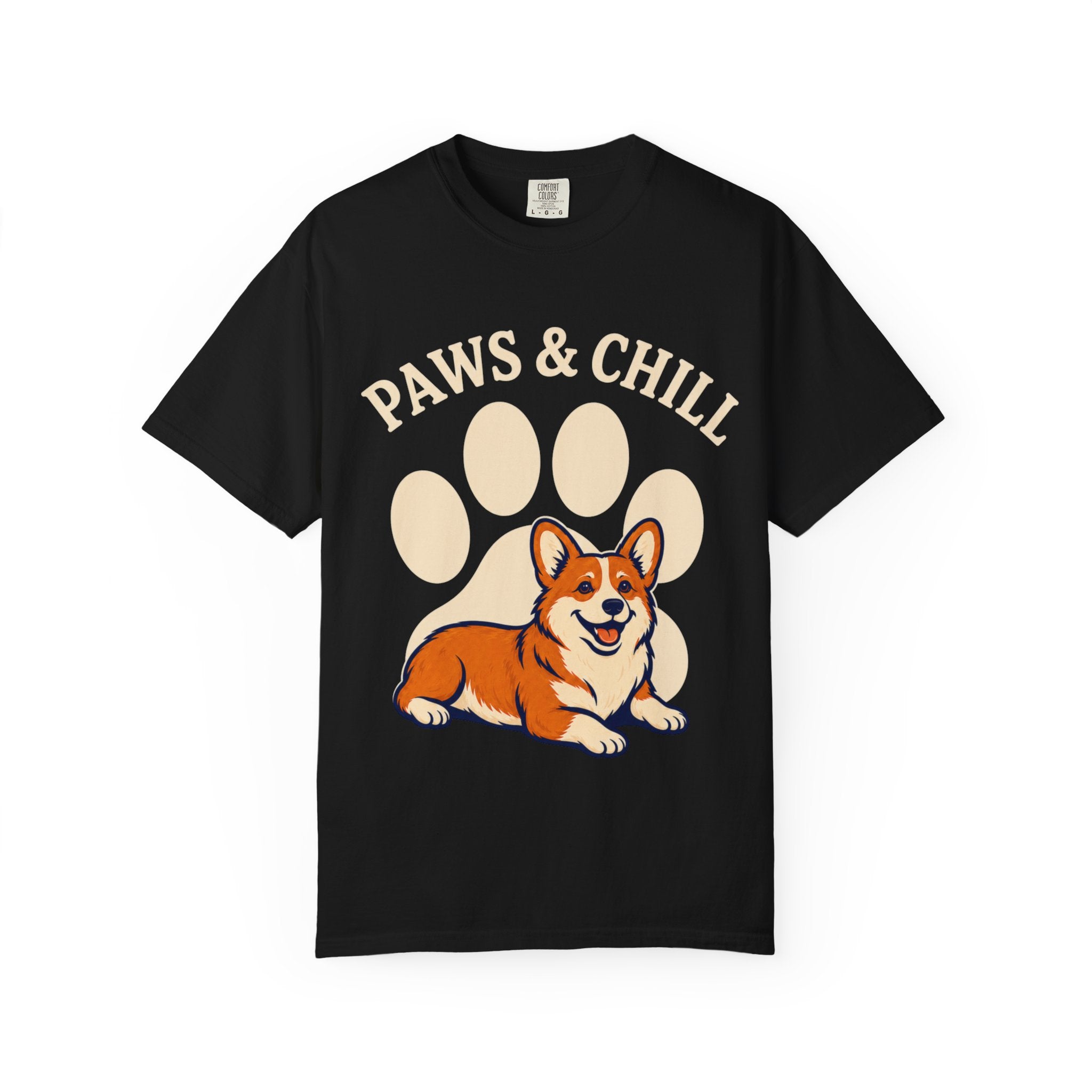 Paws & Chill Corgi T-Shirt