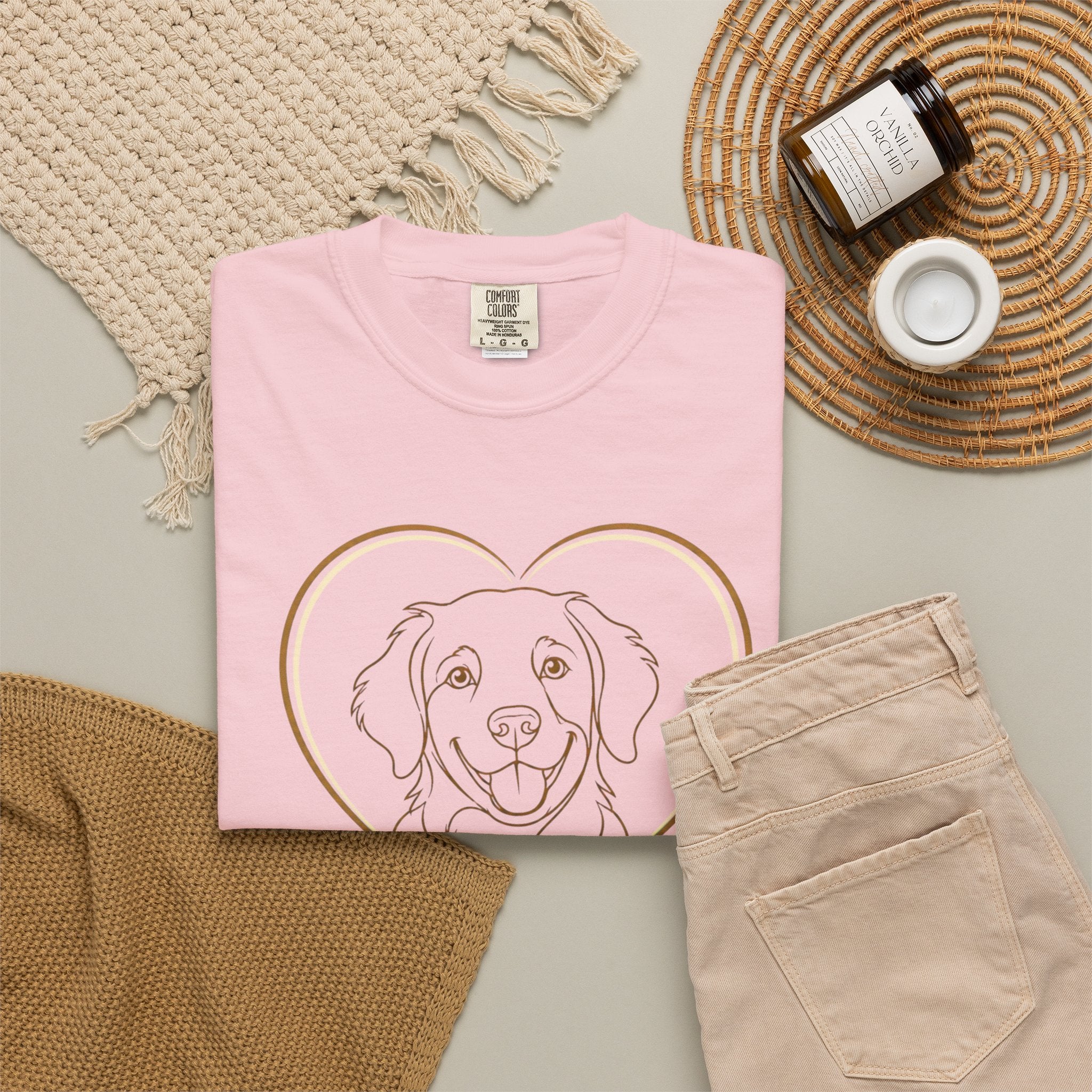 Best Friend Legs Dog Heart T-Shirt — Pet Lover Gift