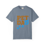 Pet Dad T-Shirt — Cute Paw Print Tee for Dog & Cat Lovers
