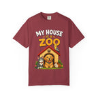 My House Is a Zoo Dog & Pet T-Shirt — Cute Pet Lover Graphic Tee
