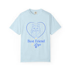 Best Friend Legs Cat T-Shirt — Cute Cat Heart Graphic Tee for Cat Lovers