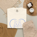 Best Friend Legs Cat T-Shirt — Cute Cat Heart Graphic Tee for Cat Lovers