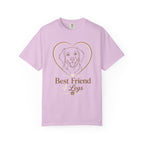 Best Friend Legs Dog Heart T-Shirt — Pet Lover Gift