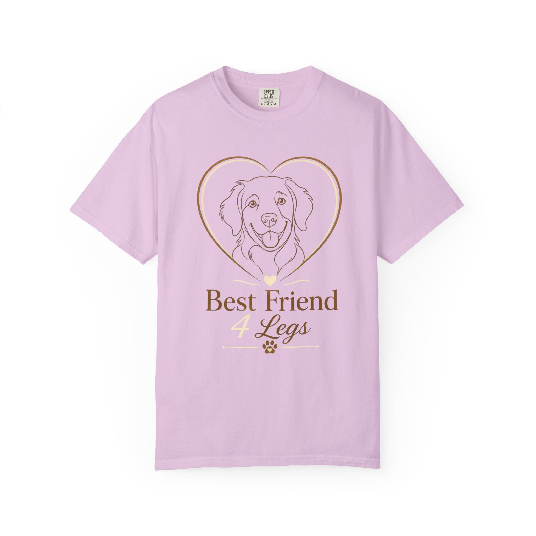 Best Friend Legs Dog Heart T-Shirt — Pet Lover Gift