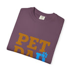Pet Dad T-Shirt — Cute Paw Print Tee for Dog & Cat Lovers