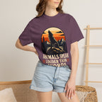 "Animals Speak Louder Than Words" Vintage Nature T-Shirt