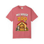 My House Is a Zoo Dog & Pet T-Shirt — Cute Pet Lover Graphic Tee
