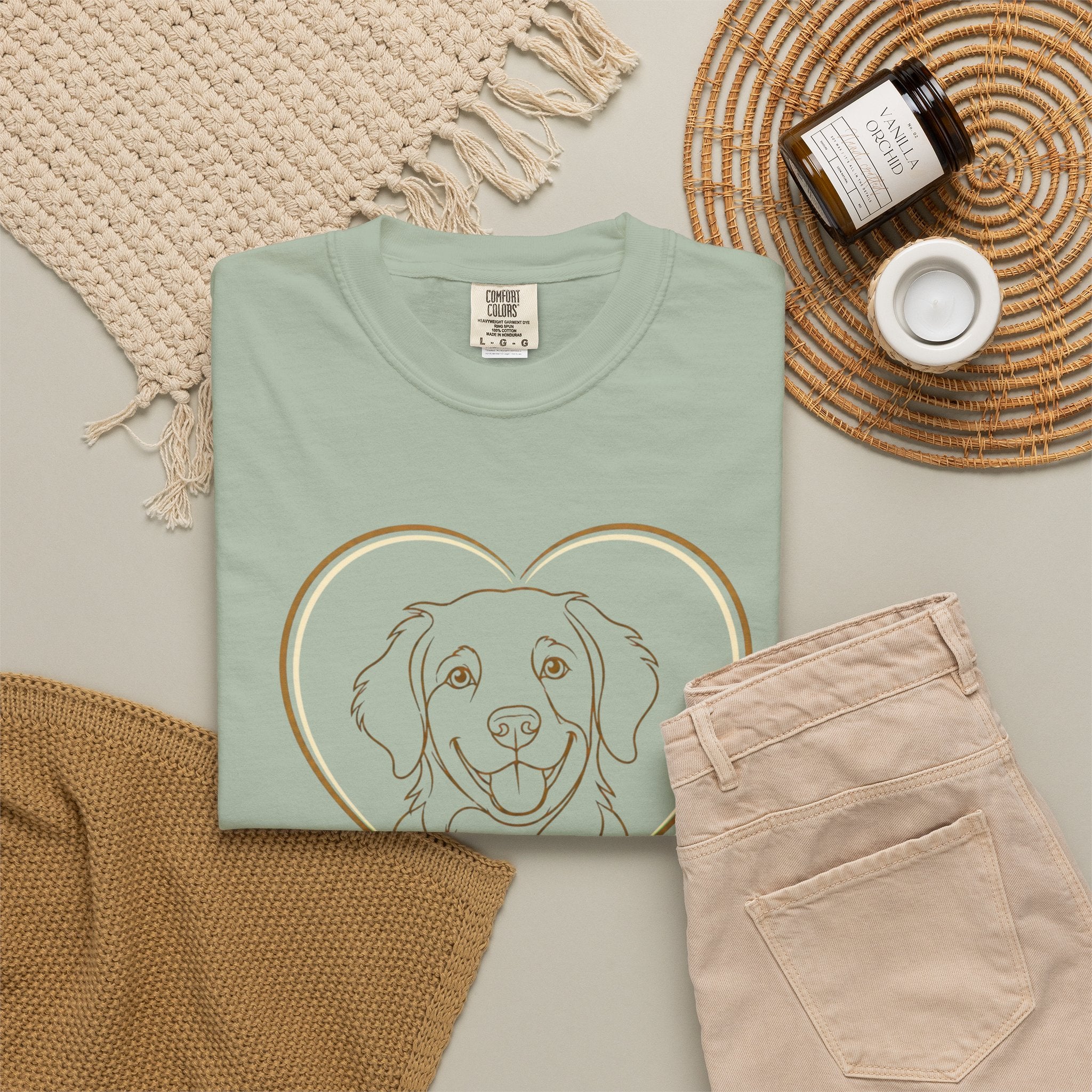 Best Friend Legs Dog Heart T-Shirt — Pet Lover Gift