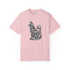 Curious Cat Doodle Art T-Shirt